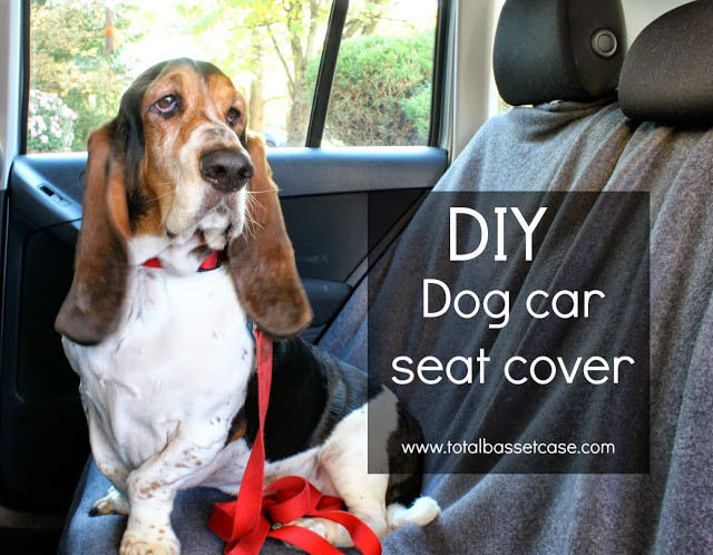 DIY Dog Console Car Seat
 Total Basset Case DIY Dog Car Seat Cover