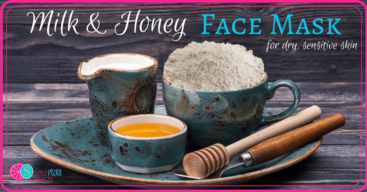 DIY Face Masks For Dry Skin
 Milk and Honey Homemade Face Mask for Dry Sensitive Skin
