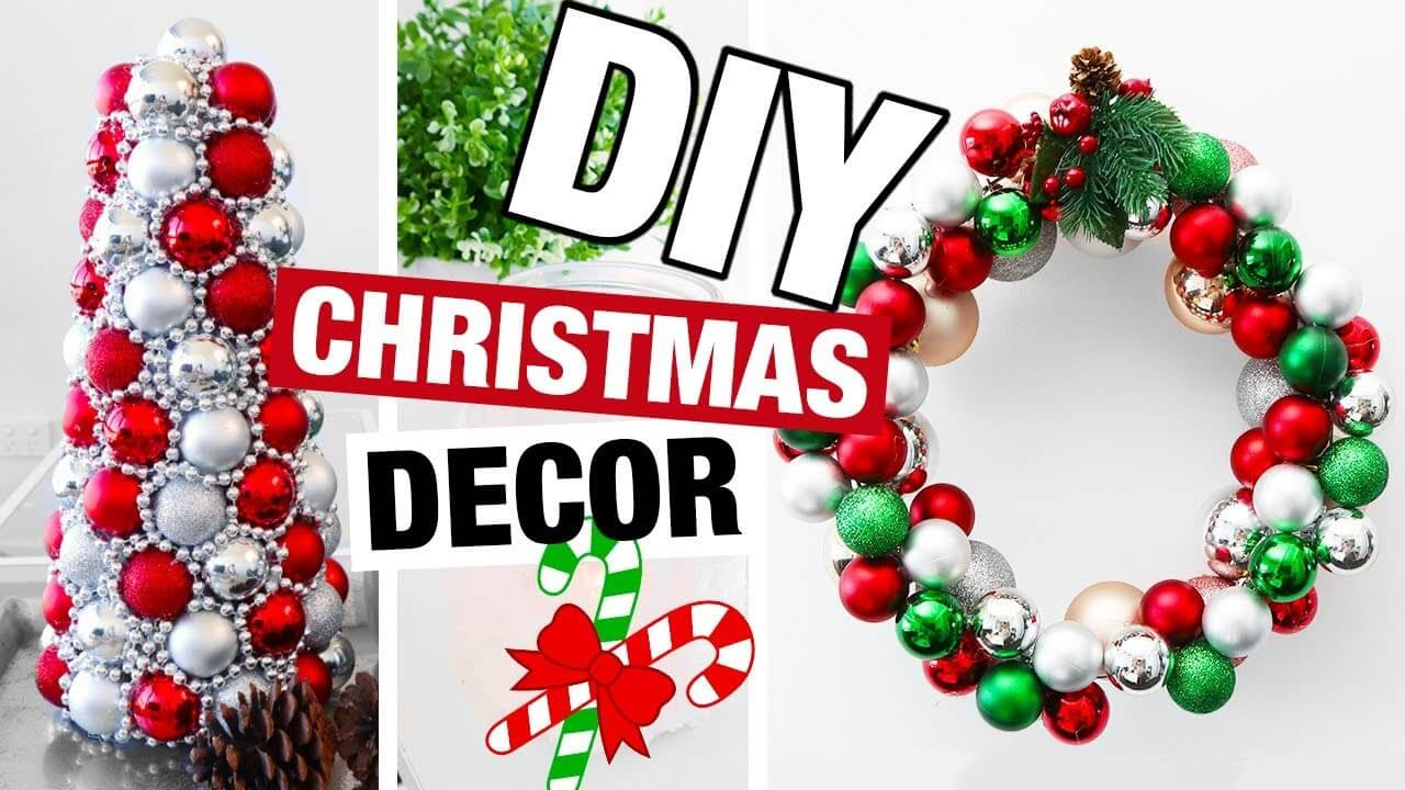 DIY For Christmas Decors
 The Best DIY Christmas Decorations Ideas of 2018
