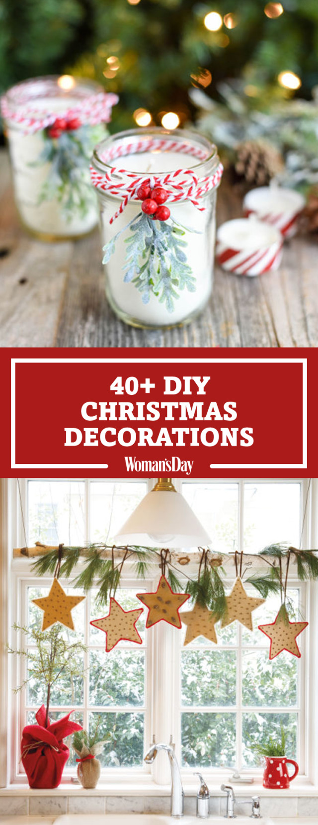 DIY For Christmas Decors
 47 Easy DIY Christmas Decorations Homemade Ideas for