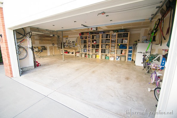 DIY Garage Organization
 Garage Organization Reveal Infarrantly Creative