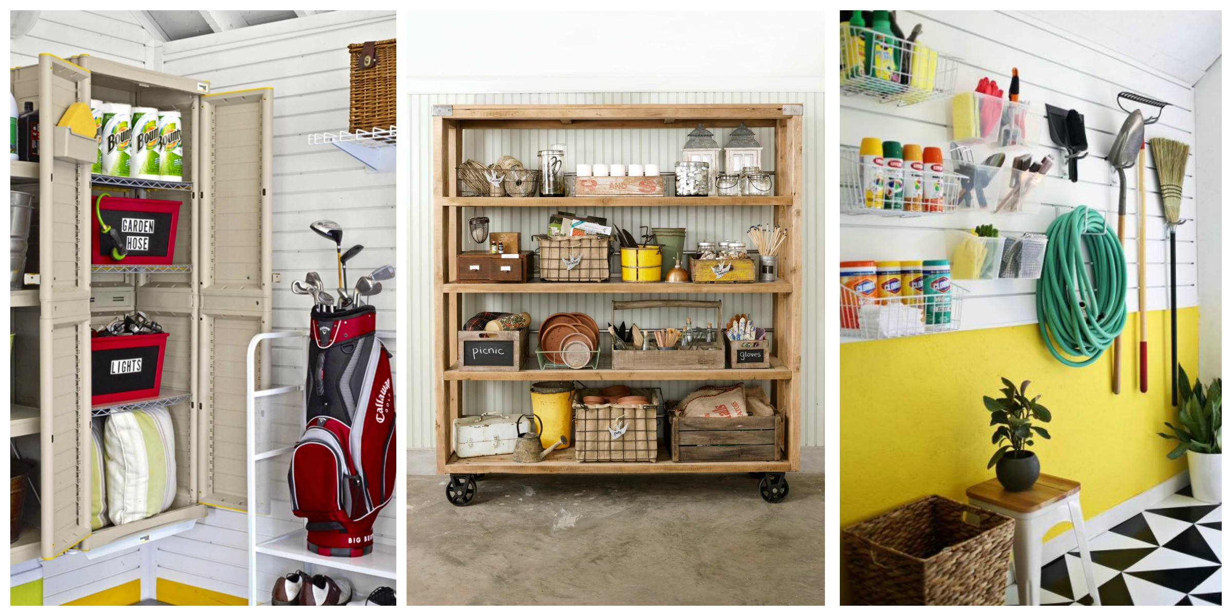 DIY Garage Organization
 14 of the Best Garage Organization Ideas on Pinterest