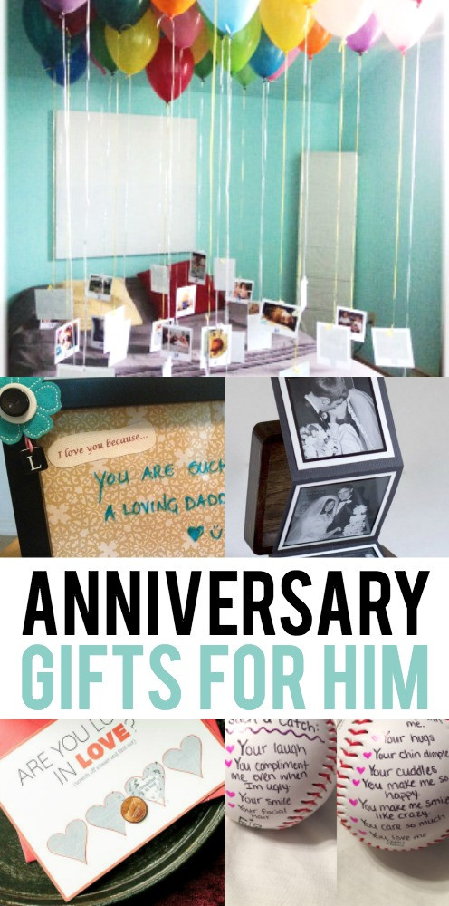 DIY Gifts For Him Anniversary
 Anniversary Gifts for Him