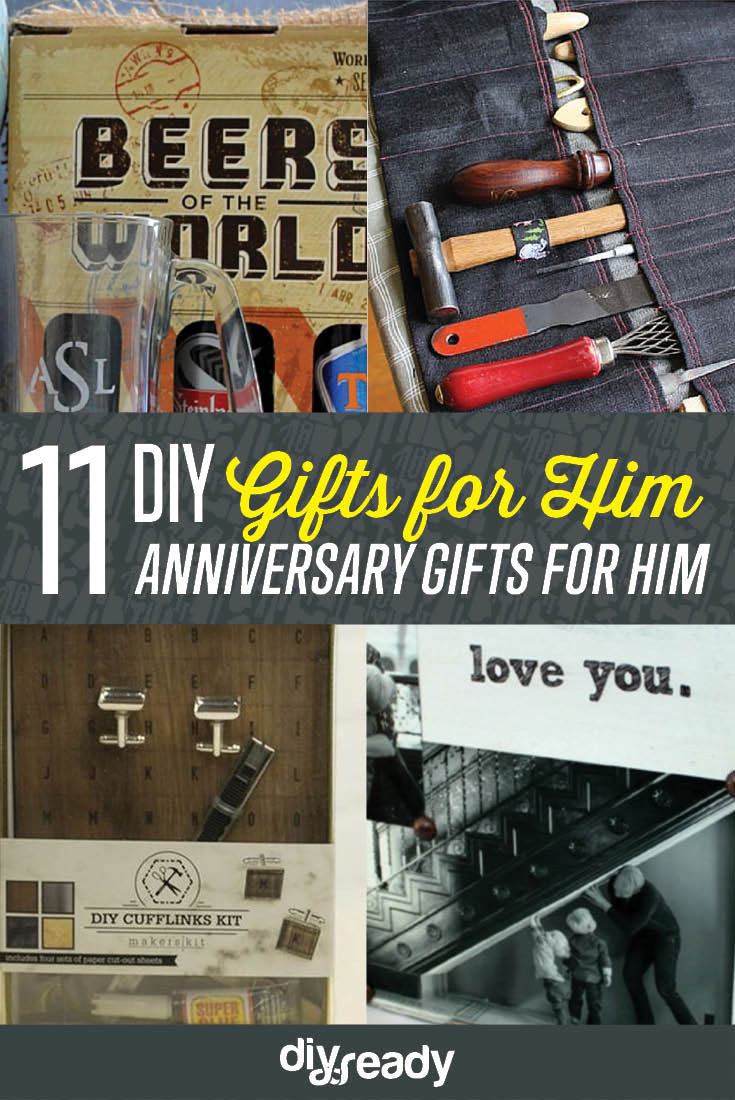 DIY Gifts For Him Anniversary
 Anniversary Gifts for Him DIY Projects