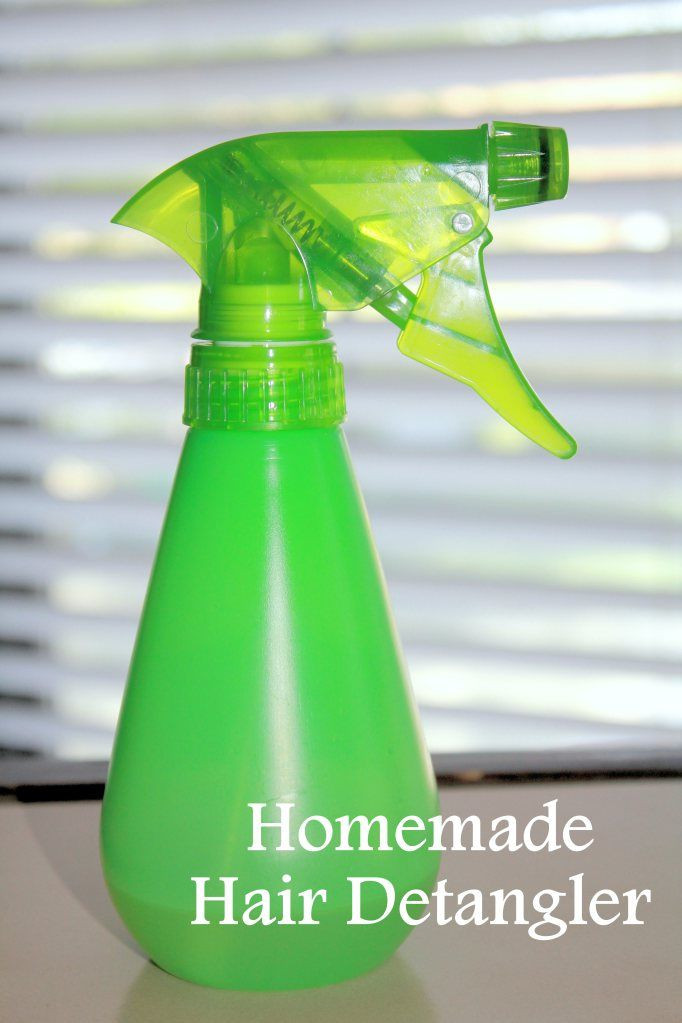 DIY Hair Detangler
 Homemade Hair Detangler Recipe