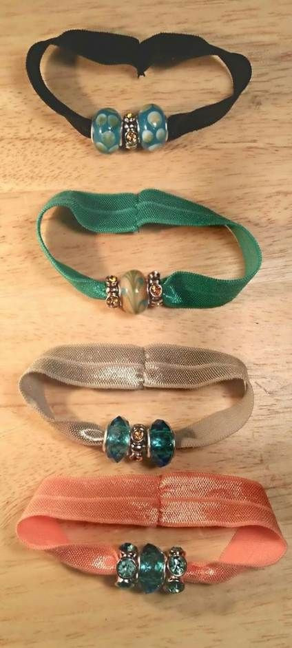 DIY Hair Tie Bracelet
 45 Ideas Diy Bracelets Elastic Hair Ties For 2019 hair