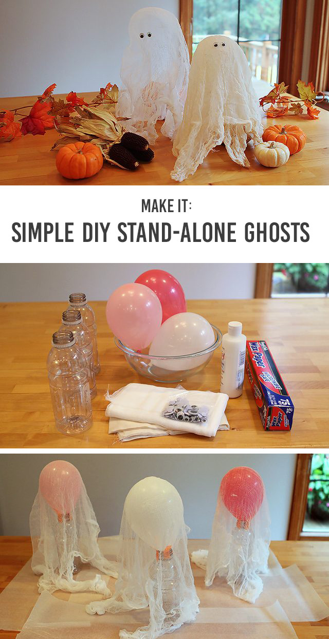 DIY Halloween Crafts For Toddlers
 Halloween Craft DIY Stand Alone Ghosts Modern Parents