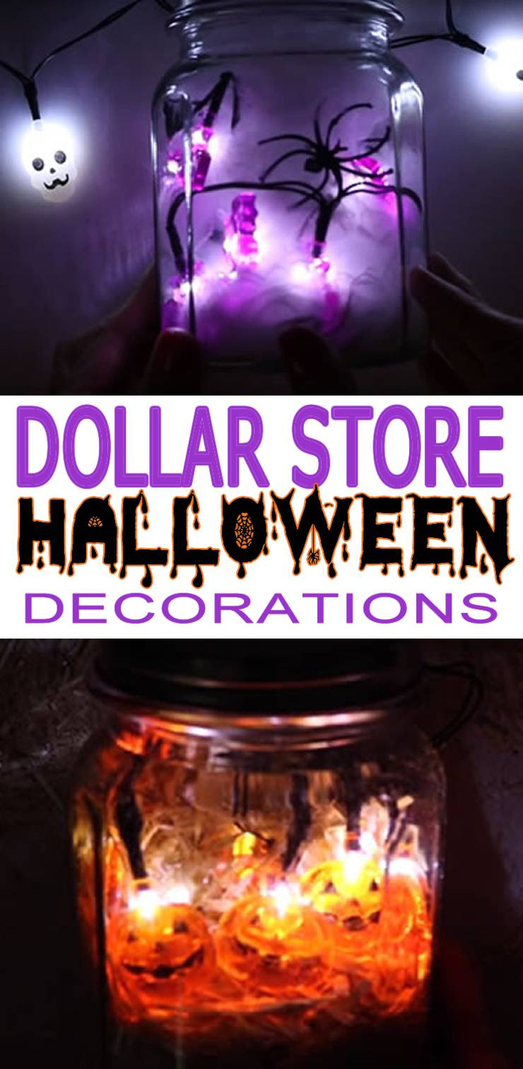 Diy Halloween Party Ideas Decorations
 Dollar Store Halloween Decorations – Easy DIY & Scary
