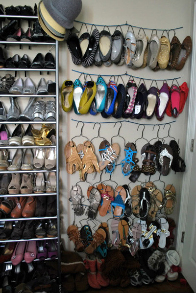DIY Hanging Shoe Organizer
 6 DIY shoe rack ideas to organize your closet