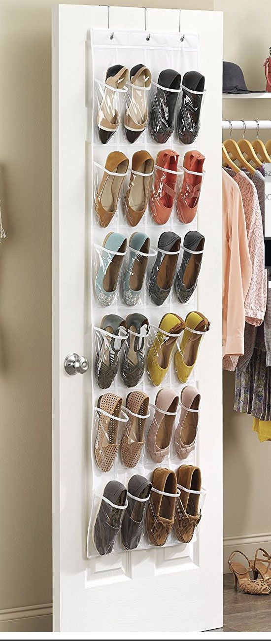 DIY Hanging Shoe Organizer
 30 Shoe Storage Ideas for Small Spaces