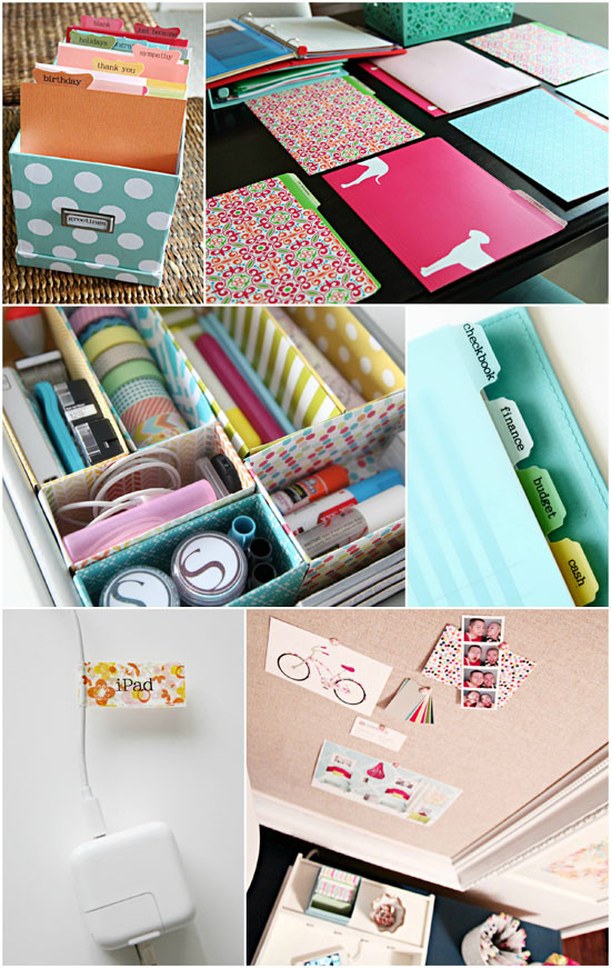 DIY Home Office Organization
 IHeart Organizing Home fice Month Let s Get This Party