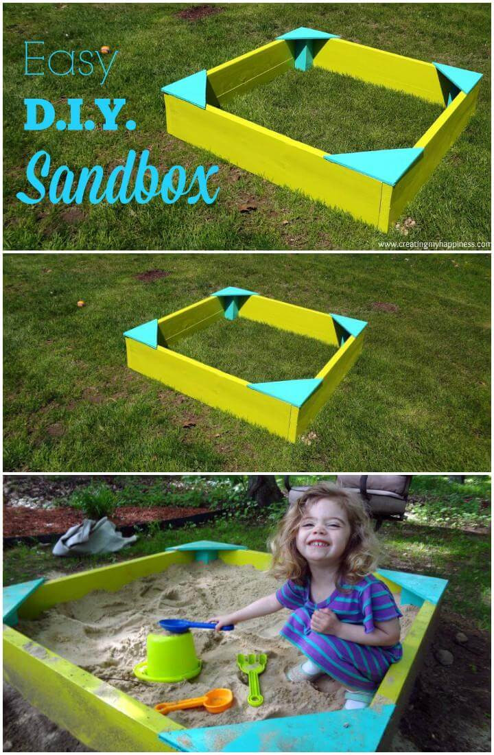 DIY Kids Sandbox
 60 DIY Sandbox Ideas and Projects for Kids Page 3 of 10