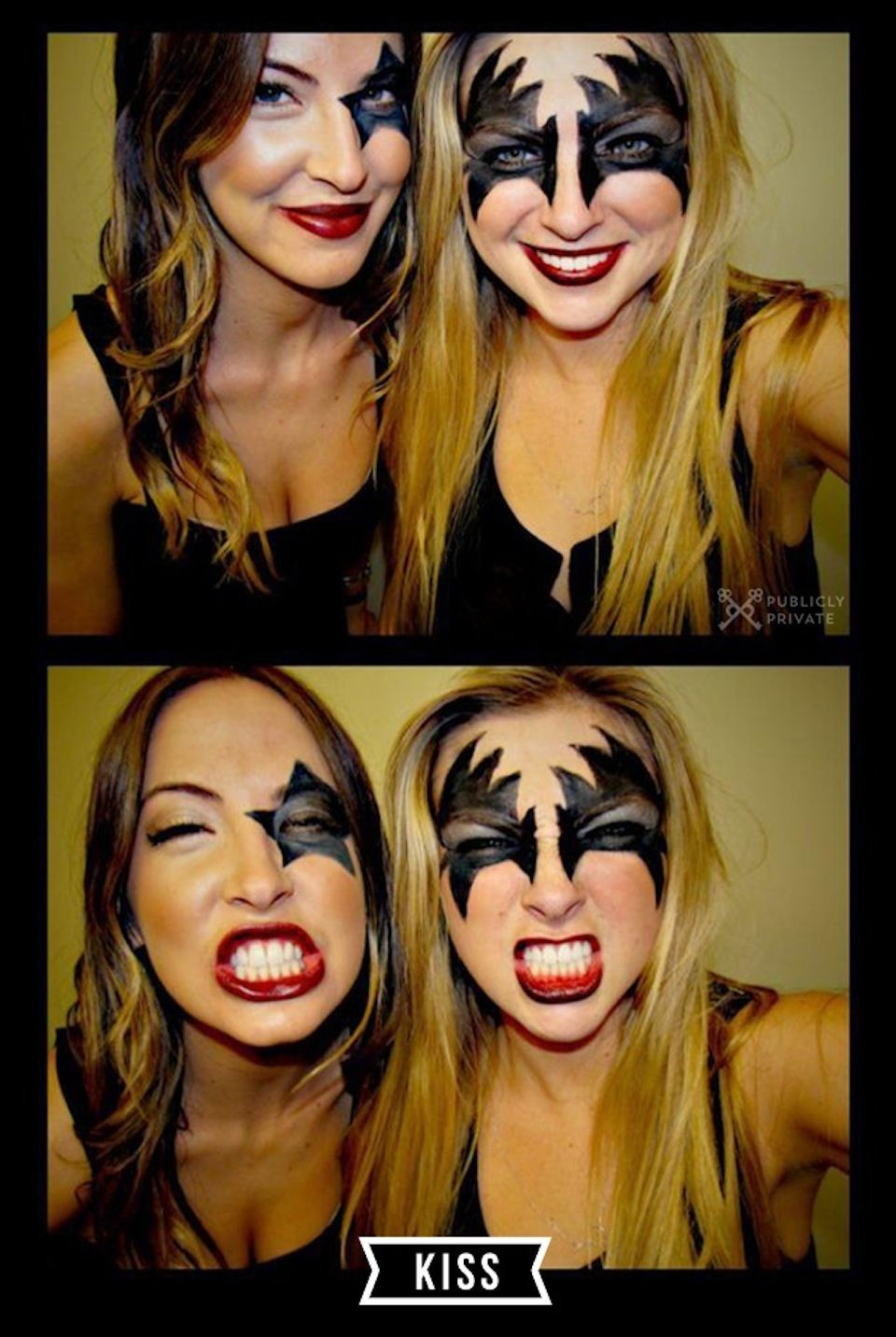 DIY Kiss Costumes
 Best Halloween Costumes All About the Makeup