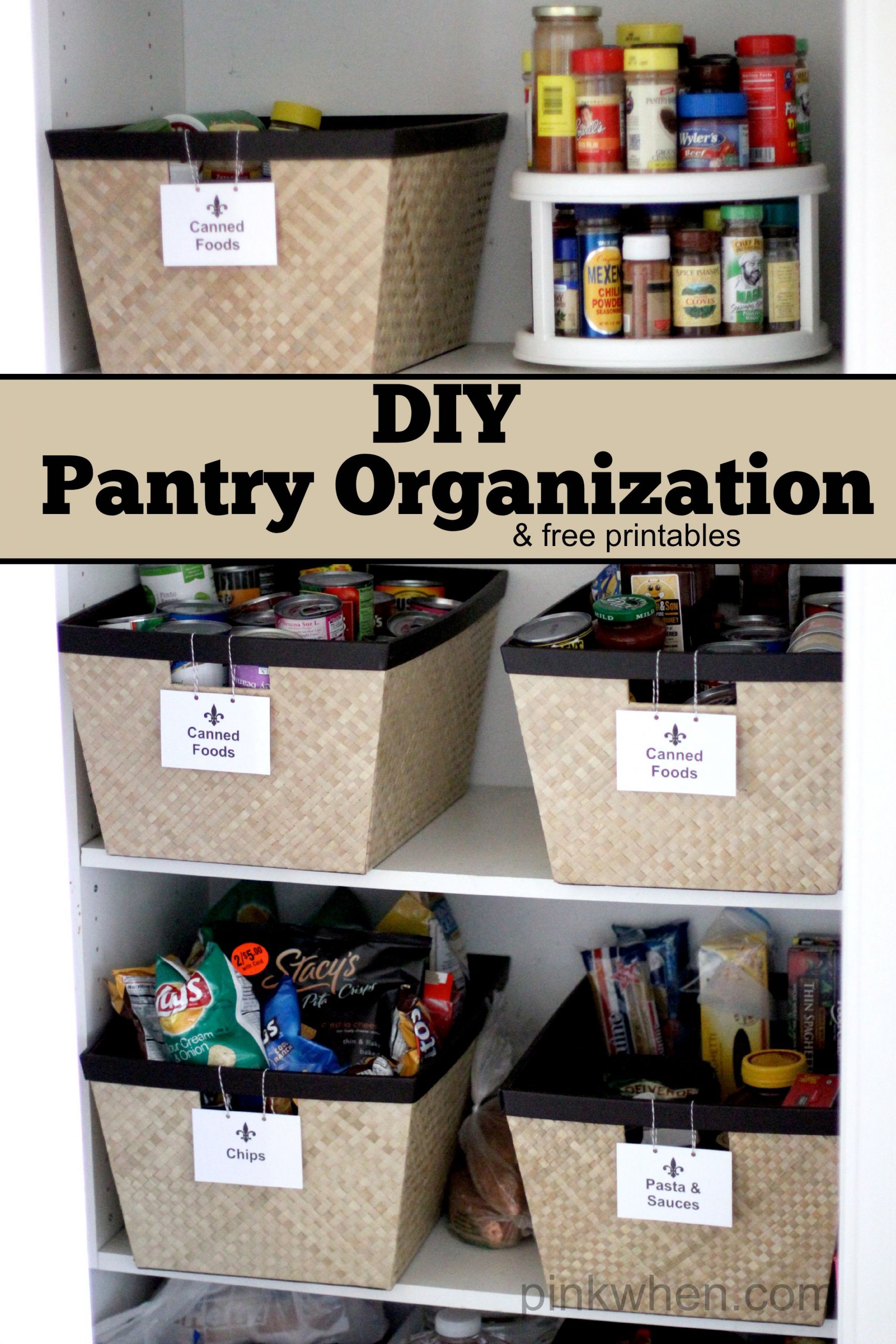 DIY Kitchen Organizer Ideas
 Pantry Organization Page 2 of 2 Blooming Homestead