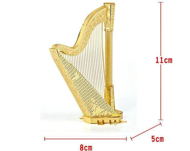 DIY Musical Instruments For Adults
 2017 Harp Musical Instrument 3d Diy Metal Model For Adult