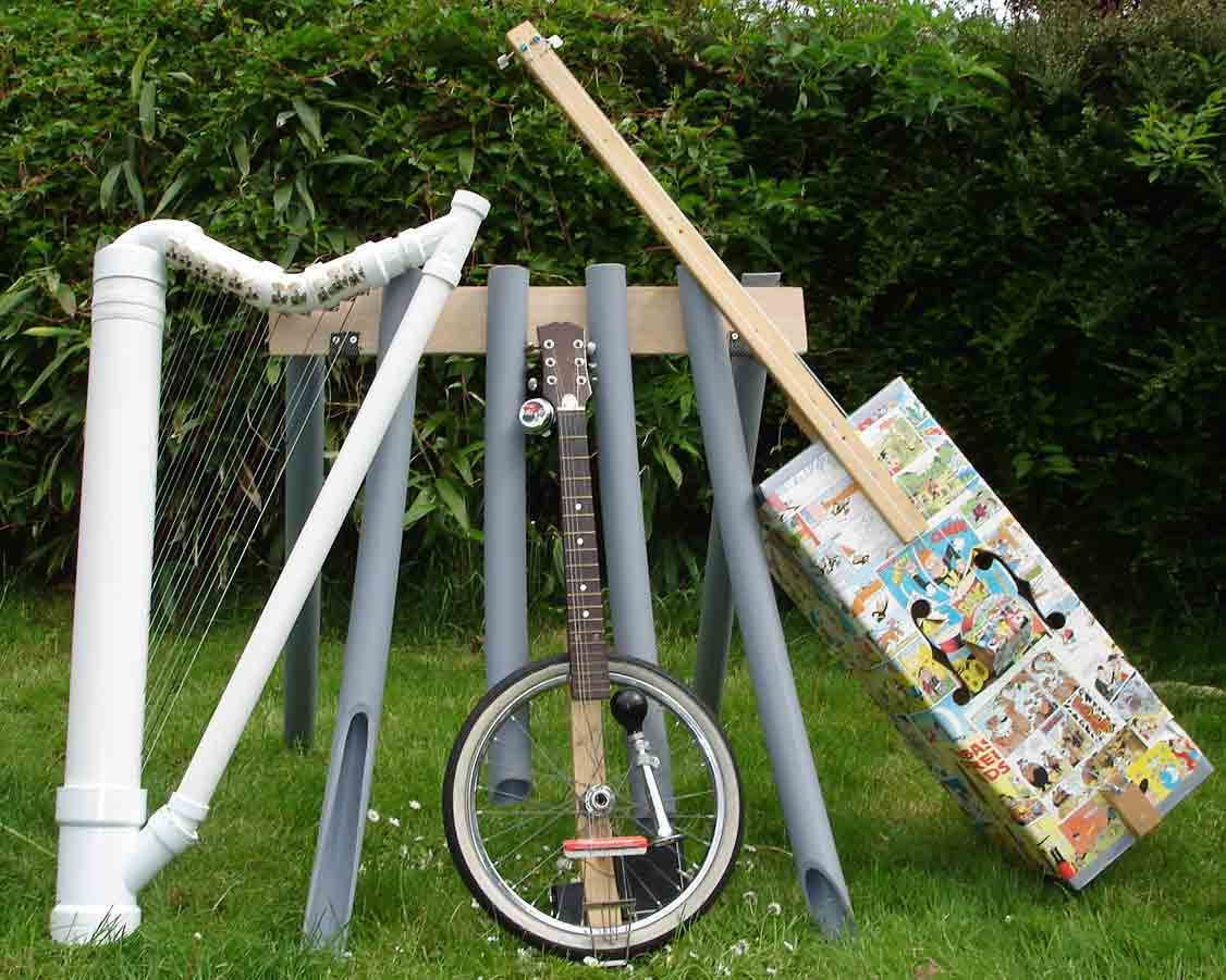 DIY Musical Instruments For Adults
 making instruments from junk Google Search