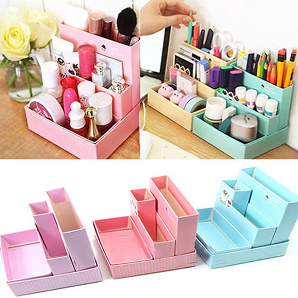 DIY Office Organizer
 Home DIY Makeup Organizer fice Paper Board Storage Box