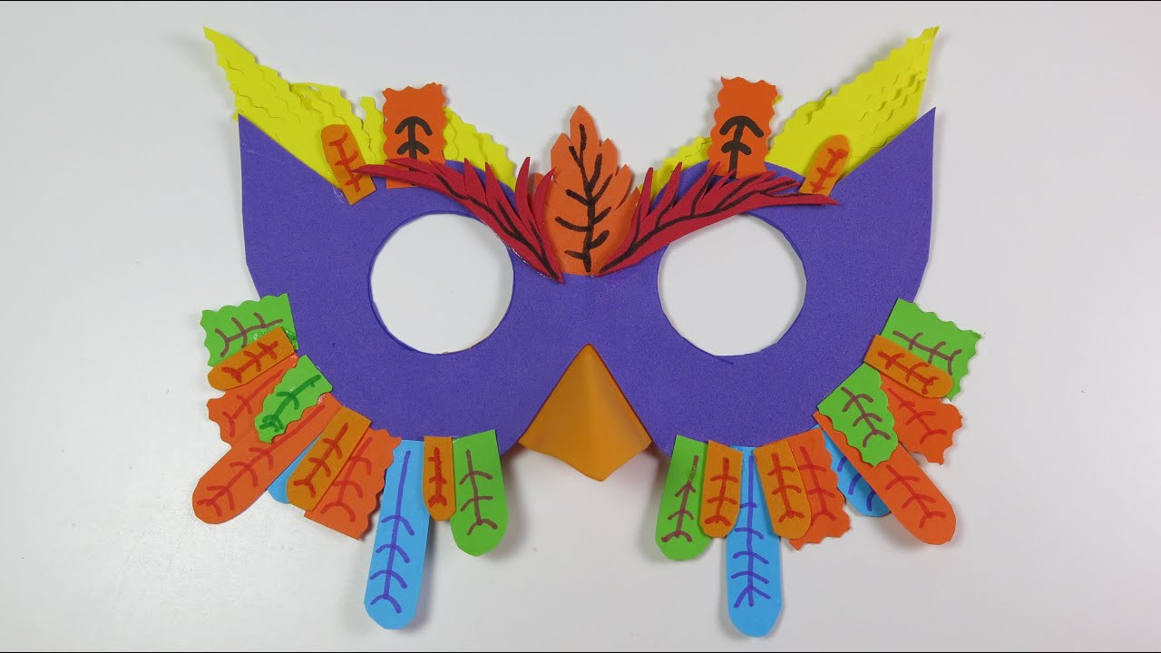 DIY Owl Mask
 DIY Paper Owl Mask Create Fun Crafts for Kids