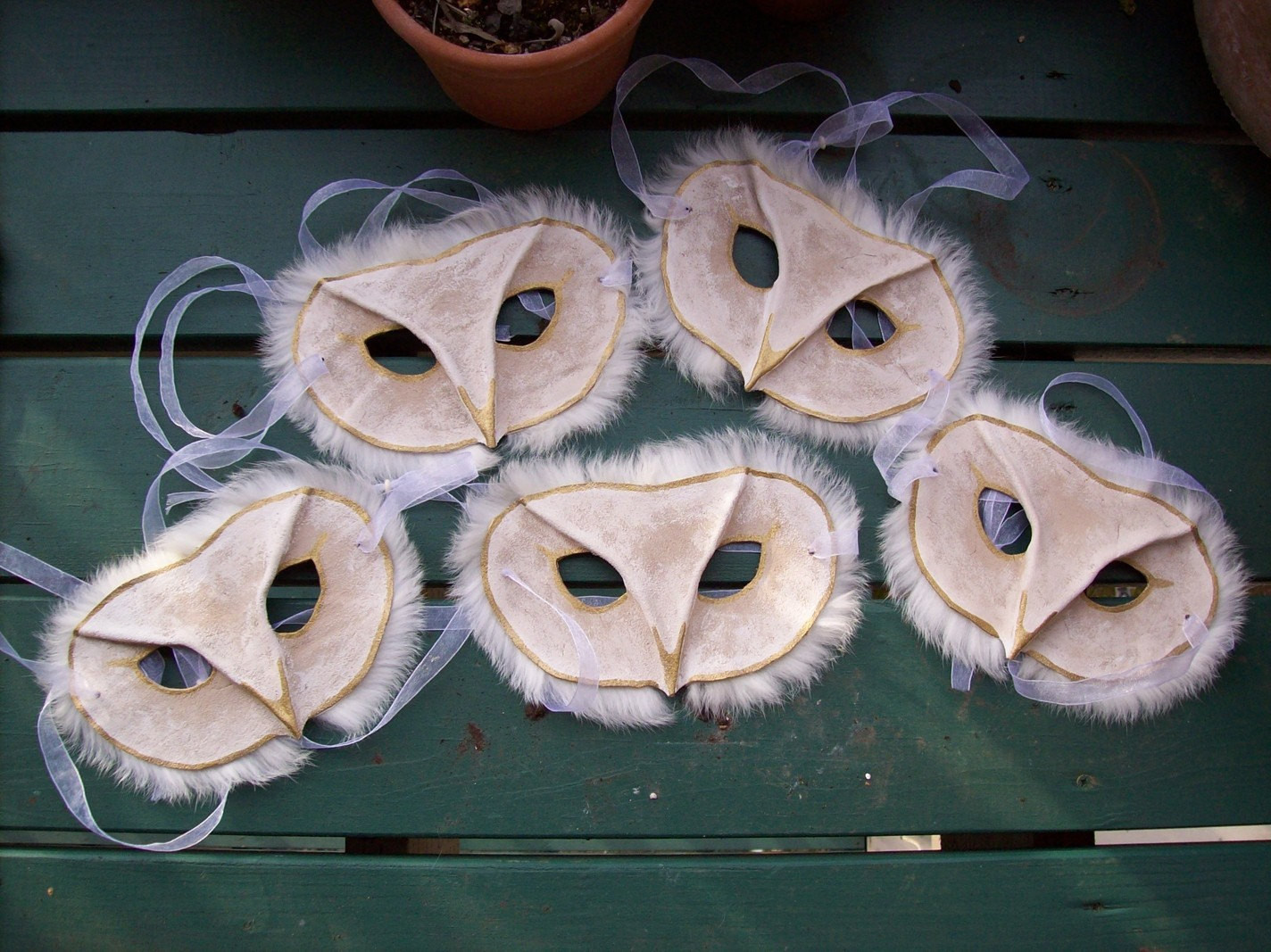 DIY Owl Mask
 Barn Owl Mask