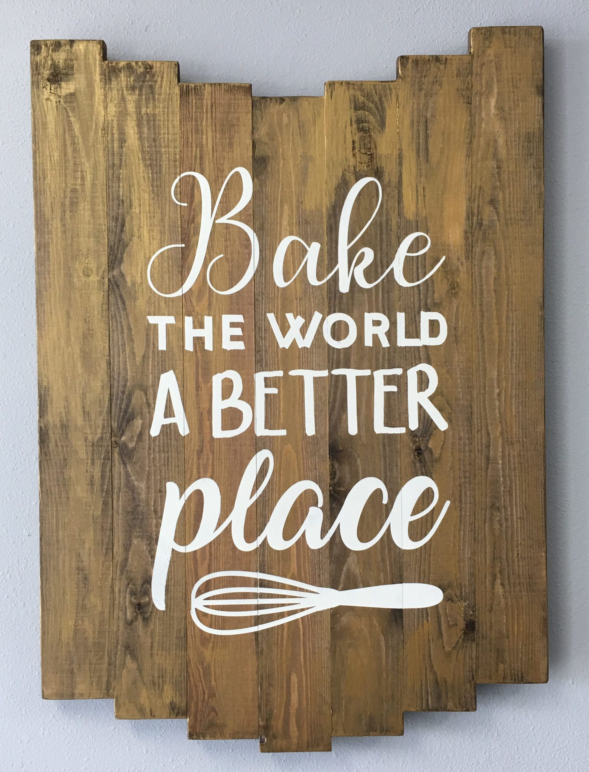 DIY Painted Wooden Signs
 The Rustic Brush