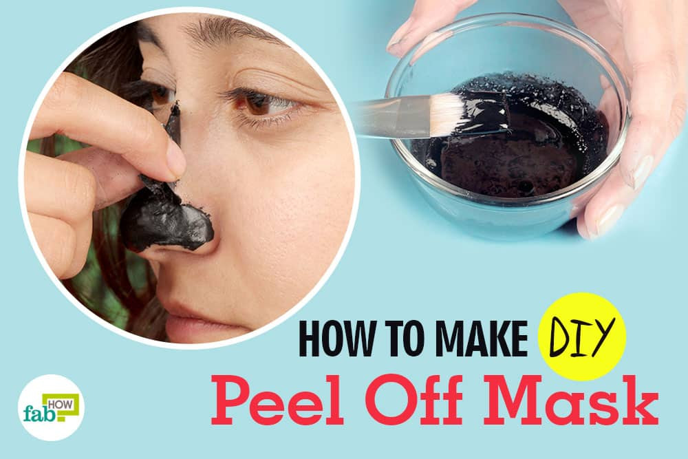 DIY Peel Off Face Mask With Gelatin
 diy peel off face mask without charcoal or gelatin