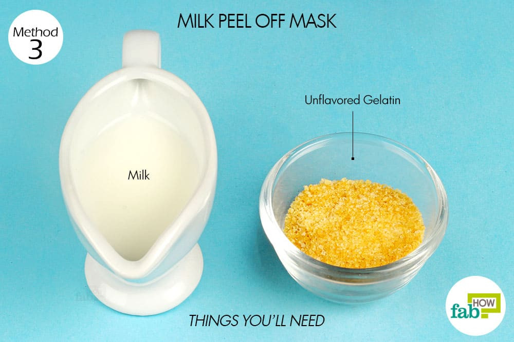 DIY Peel Off Face Mask With Gelatin
 5 DIY Peel f Facial Masks to Deep Clean Pores and