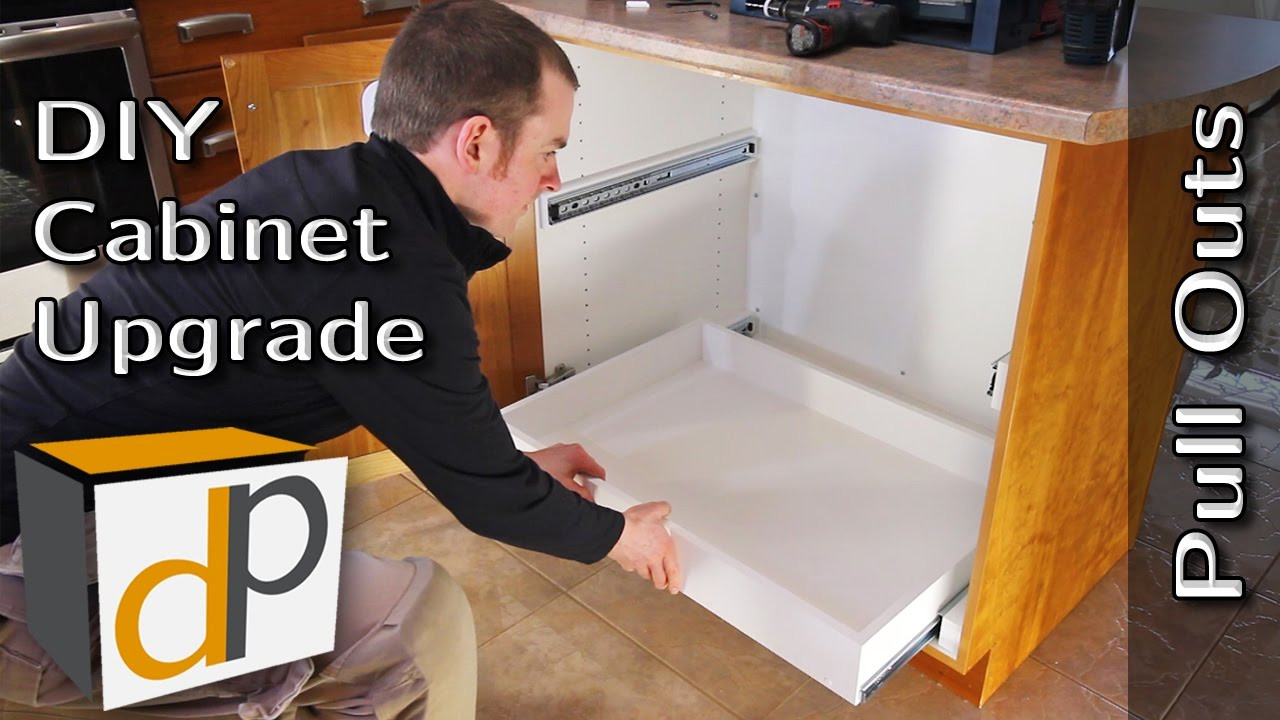 DIY Pull Out Cabinet Organizer
 How to Build & Install Pull Out Shelves DIY Guide