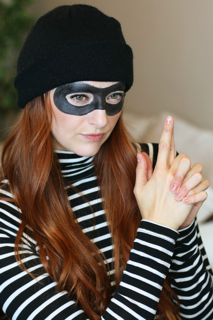 DIY Robber Mask
 10 Easy & Modest Halloween Costumes Virtuous Prom