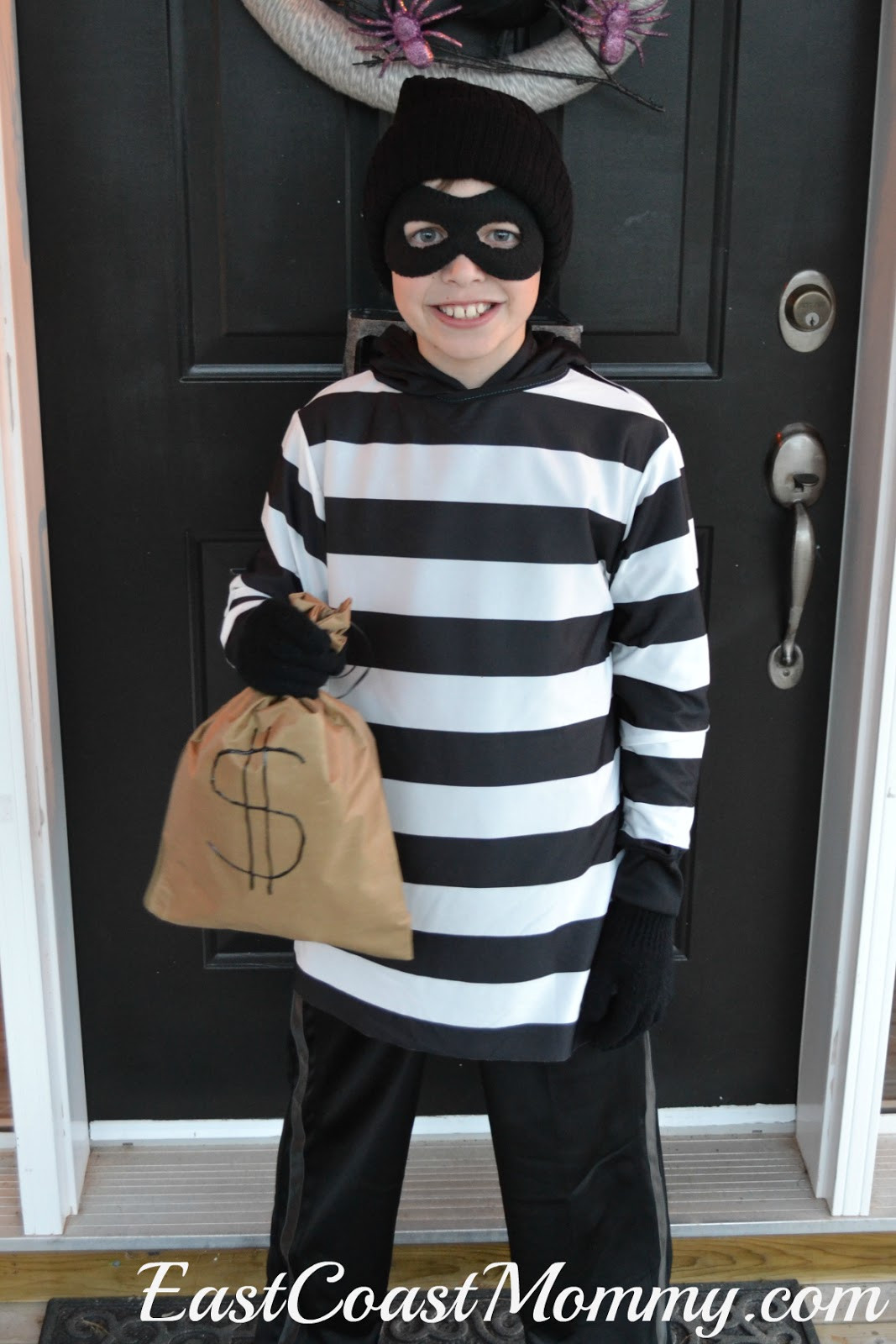 DIY Robber Mask
 East Coast Mommy Halloween 2016
