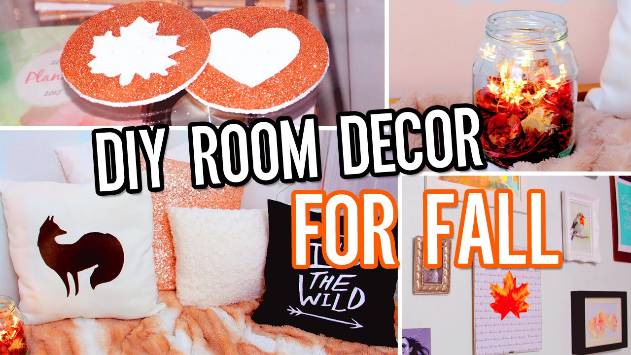 DIY Room Decor For Fall
 DIY Room Decor For Fall Make Your Room Cozy No Sew