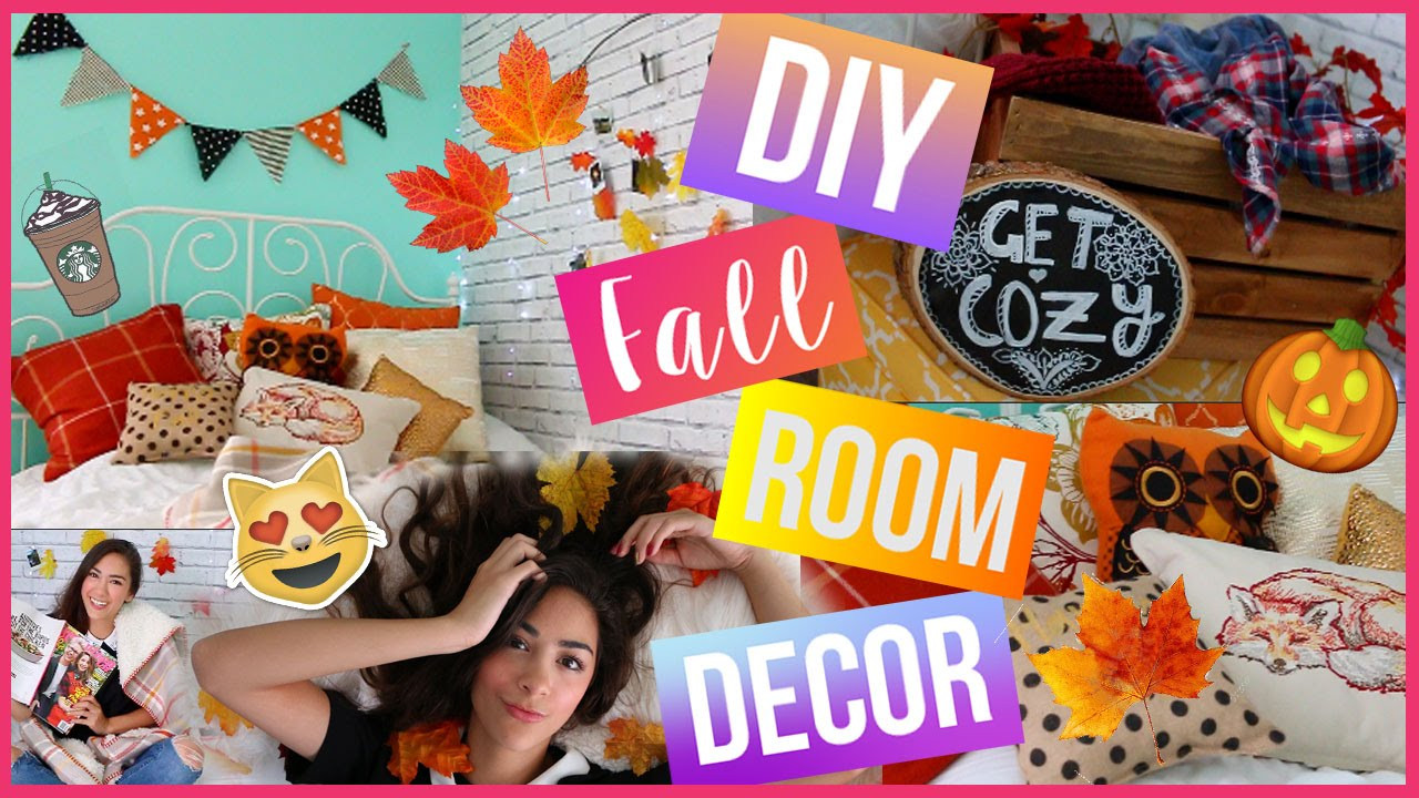 DIY Room Decor For Fall
 Easy & Cute DIY Fall Room Decor ♡ Make Your Room Cozy for