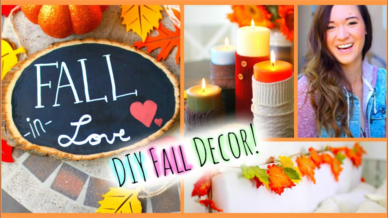 DIY Room Decor For Fall
 DIY Fall Room Decor ♡ Easy Ways to Decorate Your Room for