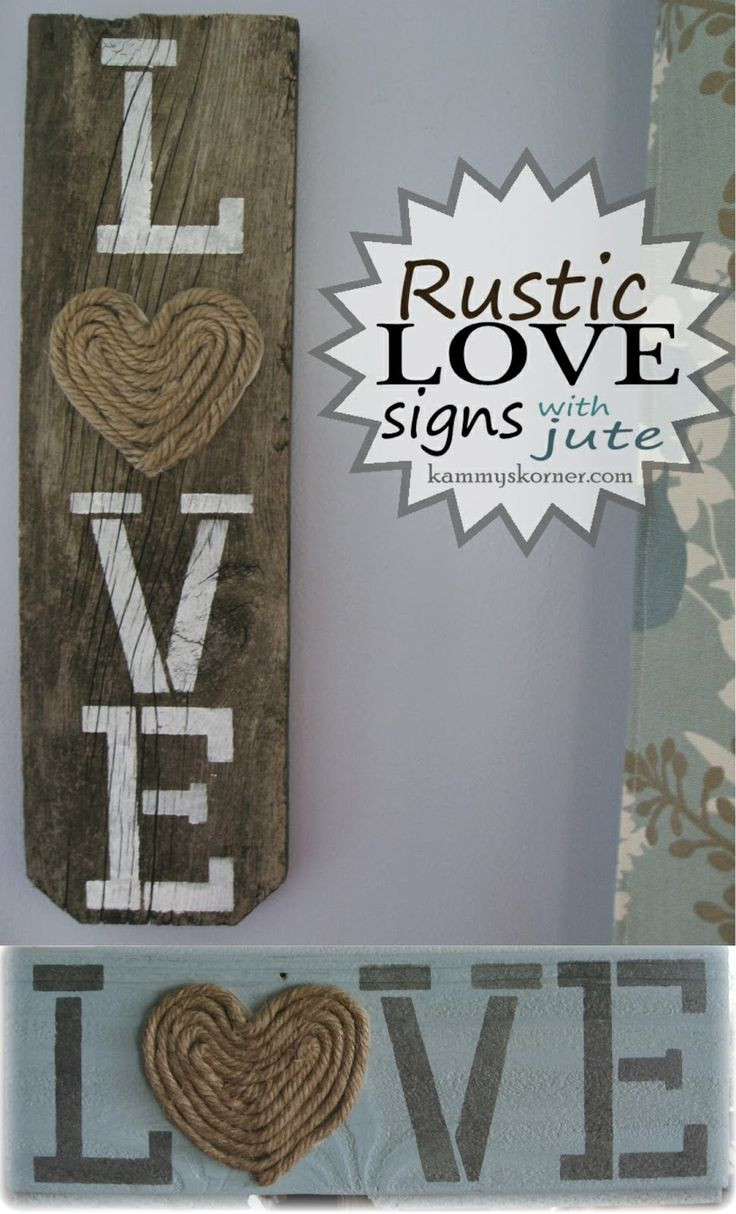 DIY Rustic Wood Signs
 548 best images about DIY Wooden Signs on Pinterest
