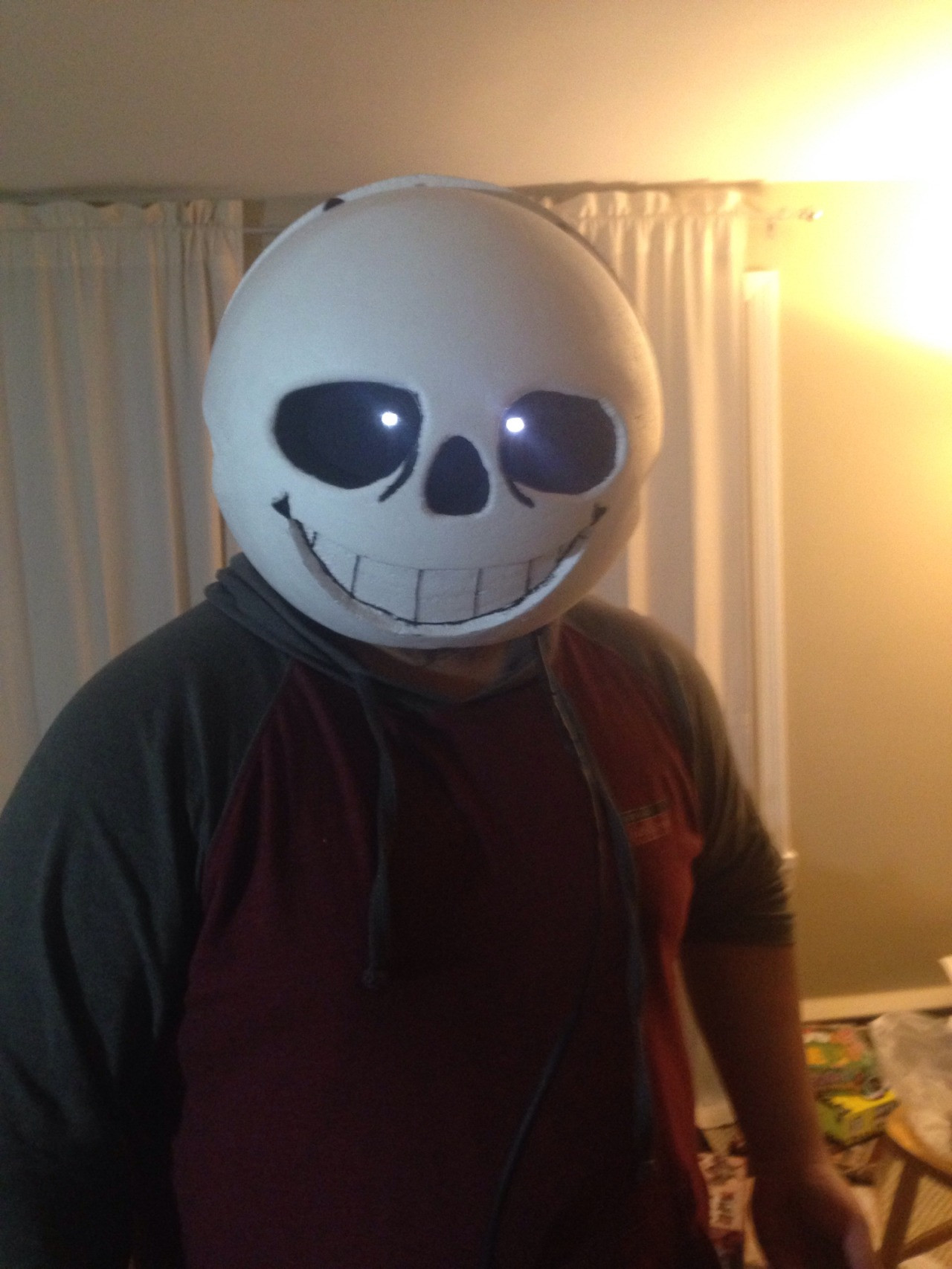 DIY Sans Mask
 Oh Hey There Friendo — So my roommate asked me to design