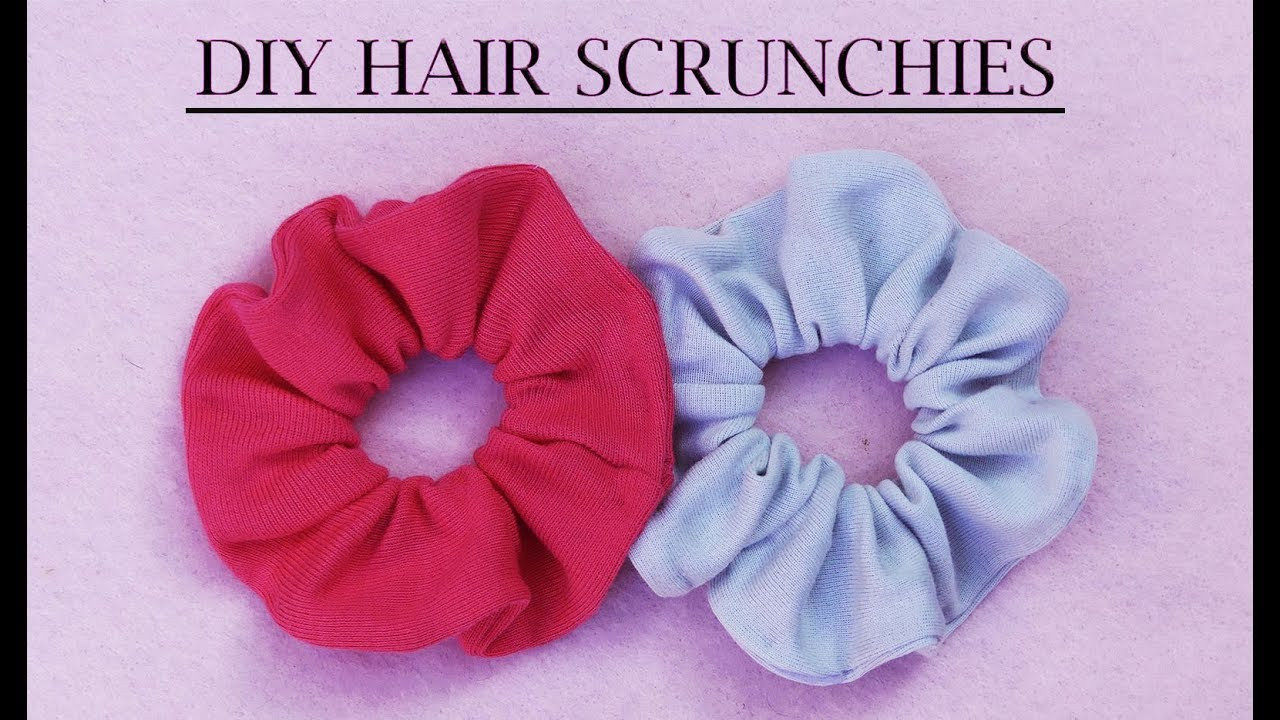 DIY Scrunchie With Hair Tie
 DIY How To Make NO SEW Hair Scrunchies I DIY DECEMBER EP