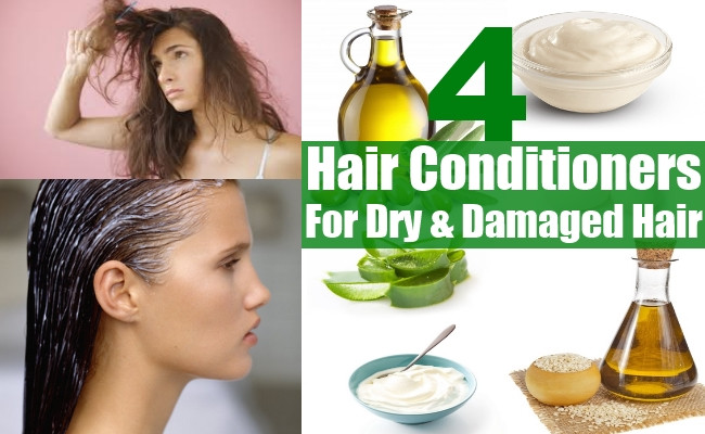 DIY Treatment For Damaged Hair
 4 Homemade Hair Conditioners For Dry And Damaged Hair