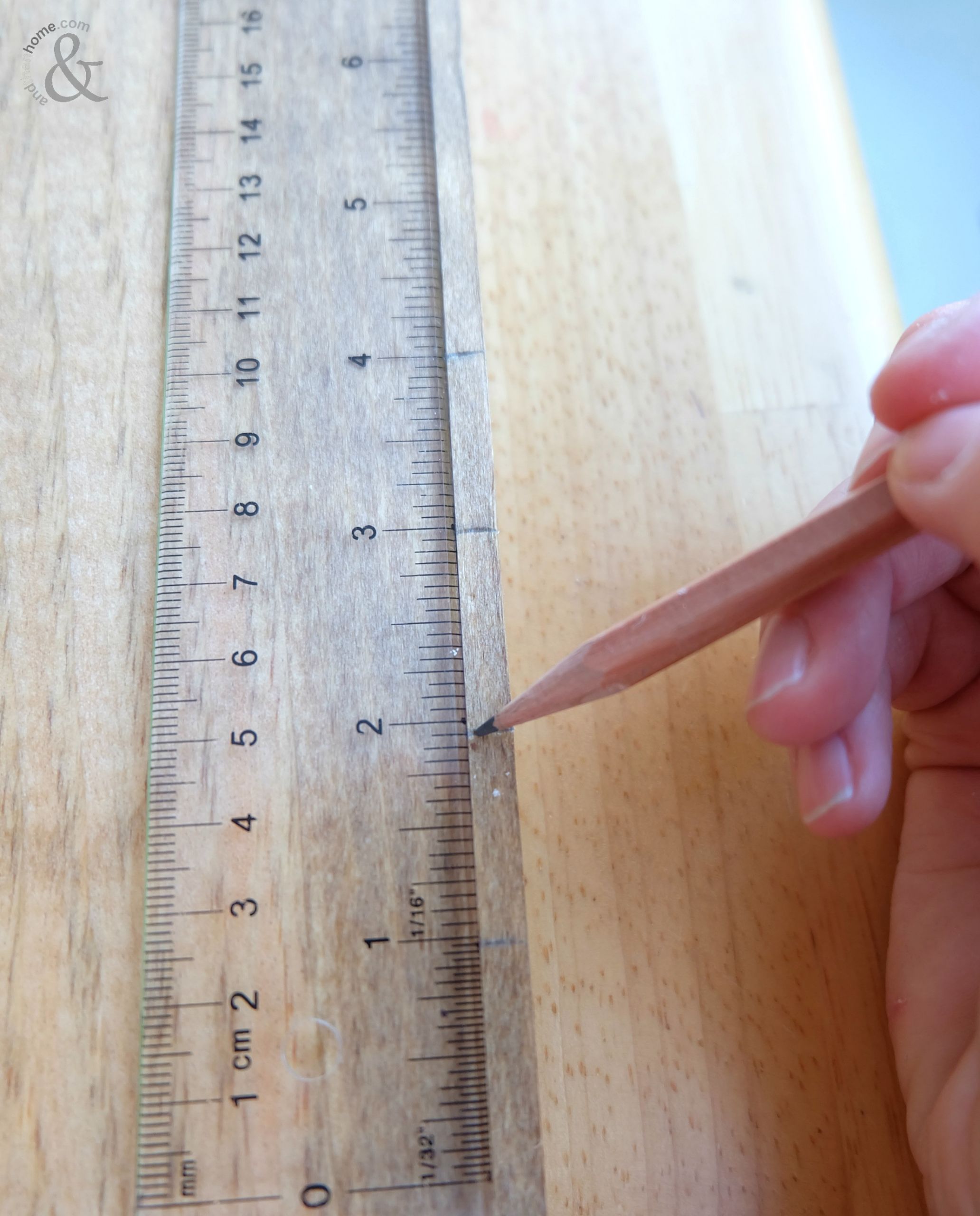 DIY Wood Growth Chart
 DIY Easy Wooden Growth Chart And Then Home