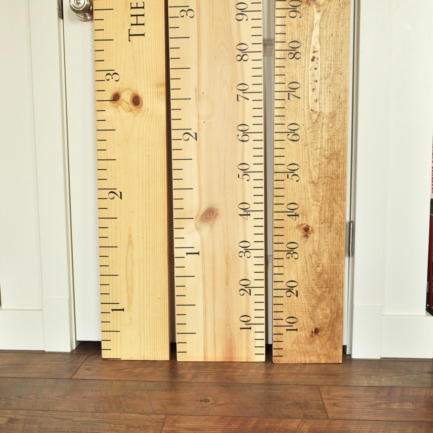 DIY Wood Growth Chart
 Ruler Growth Chart Kit DIY Project Oversized Wood Ruler
