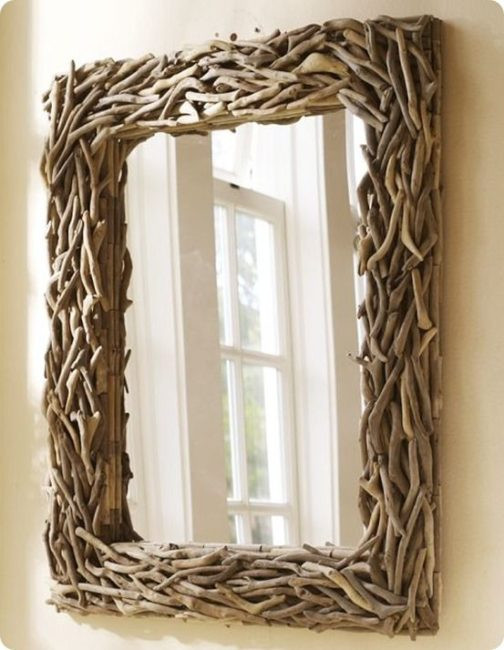 Driftwood Mirror DIY
 Creative DIYs for Driftwood Mirror
