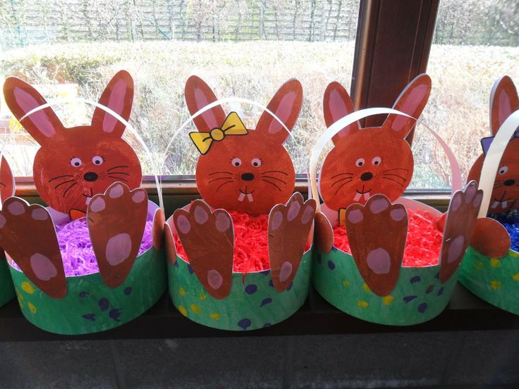 Easter Basket Craft Ideas For Preschoolers
 Easter bunny basket craft