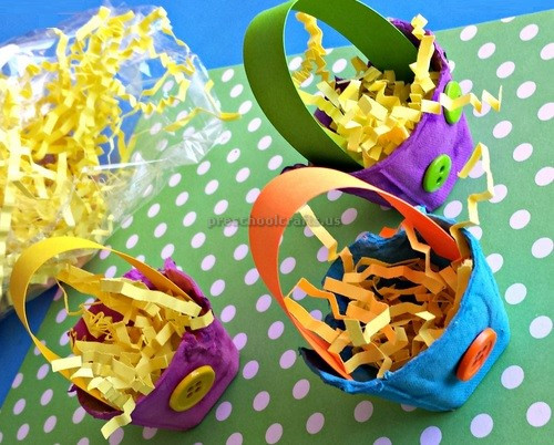 Easter Basket Craft Ideas For Preschoolers
 egg basket craft ideas for preschool happy easter egg