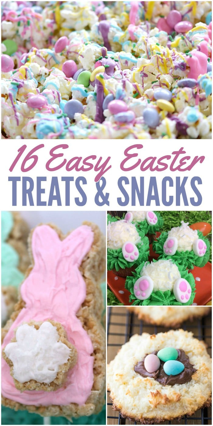 Easter Desserts For Kids
 16 Easy Easter Treats and Snacks Glue Sticks and Gumdrops