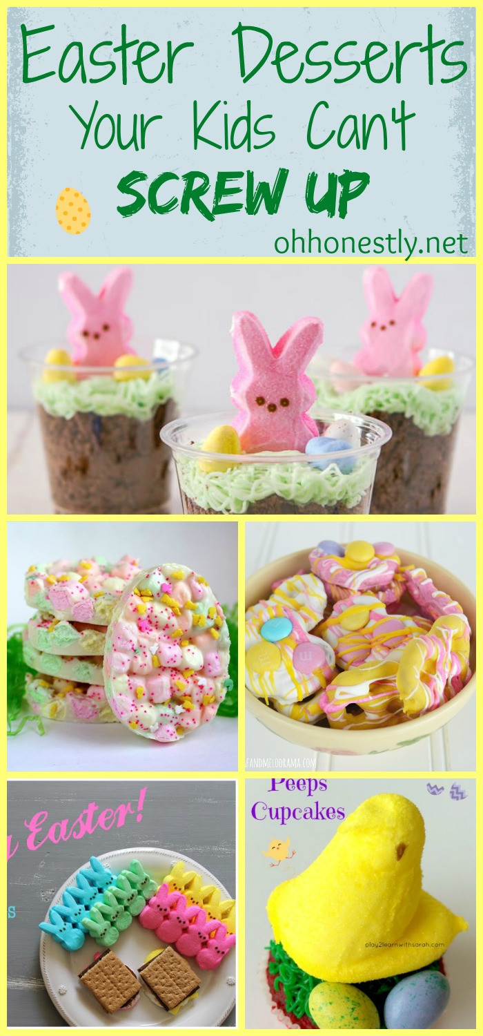 Easter Desserts For Kids
 Easter Desserts Your Kids Can t Screw Up