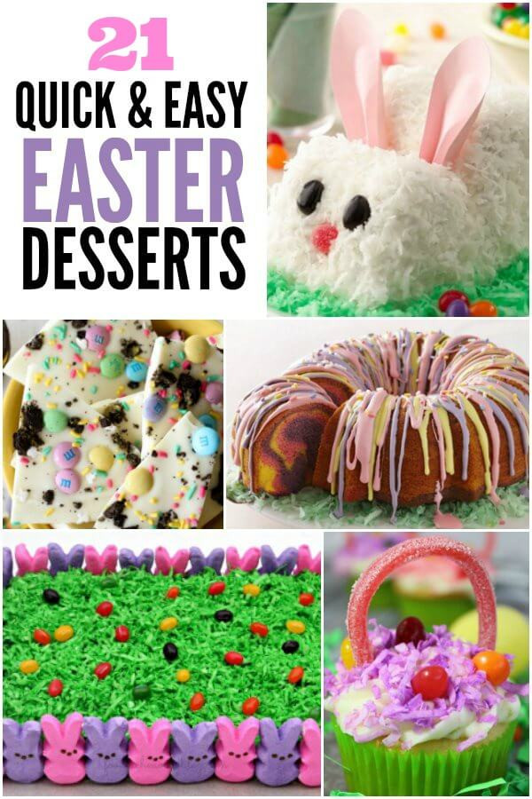 Easter Desserts For Kids
 Easy Easter Desserts 21 Cute Easter Desserts for Kids