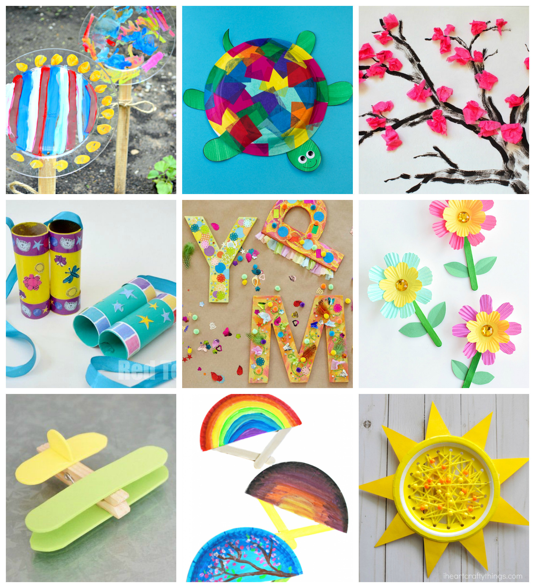 Easy Art For Preschoolers
 50 Quick & Easy Kids Crafts that ANYONE Can Make
