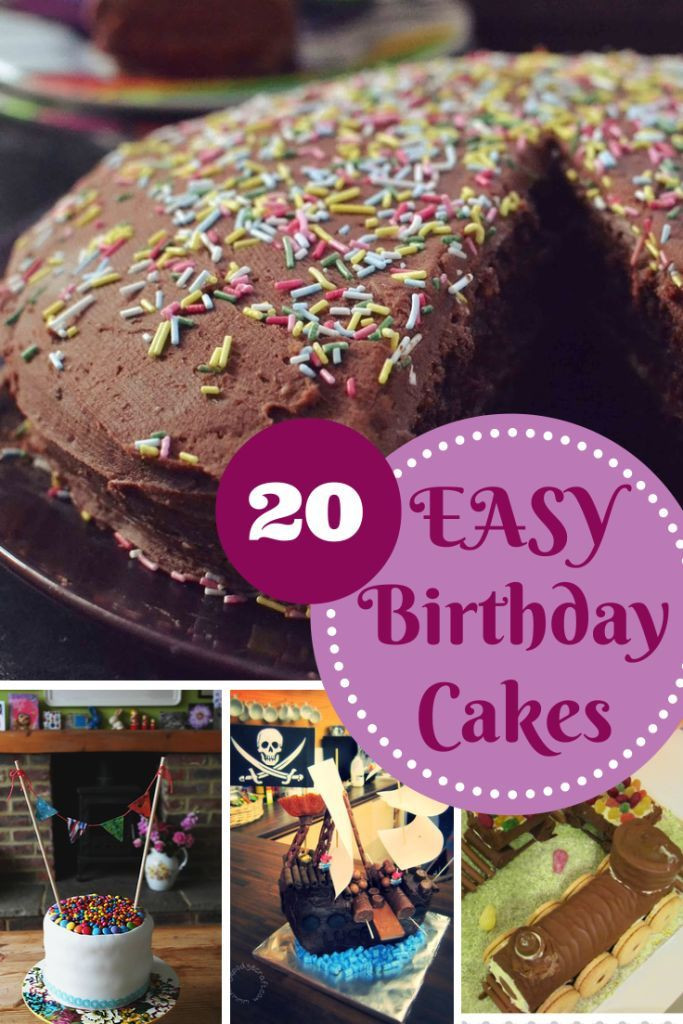 Easy Birthday Cake Recipes For Adults
 Easy Birthday Cake Recipes