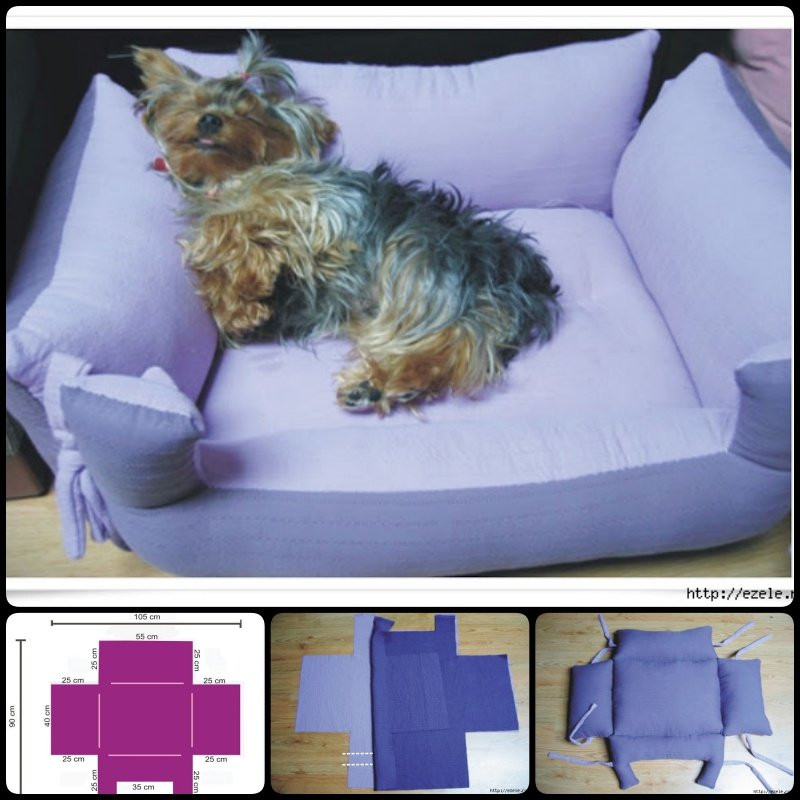 Easy DIY Dog Beds
 20 Adorable DIY Pet Bed Ideas