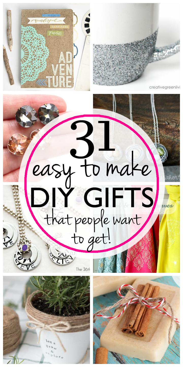 Easy DIY Gifts
 31 Easy & Inexpensive DIY Gifts Your Friends and Family