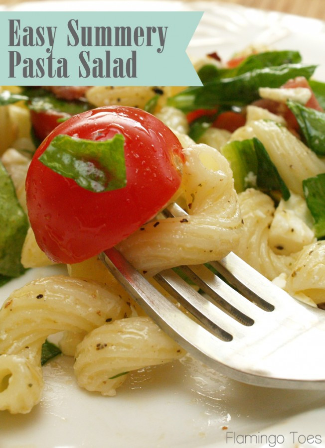 Easy Summer Pasta Salad
 Easy Summer y Pasta Salad Recipe