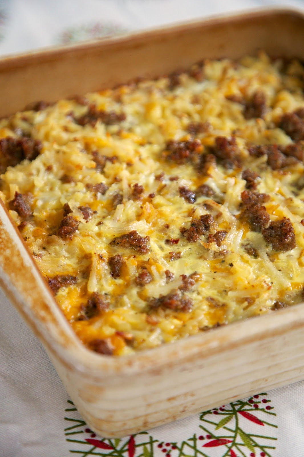 Egg And Bacon Casserole Without Bread
 breakfast sausage egg casserole without bread